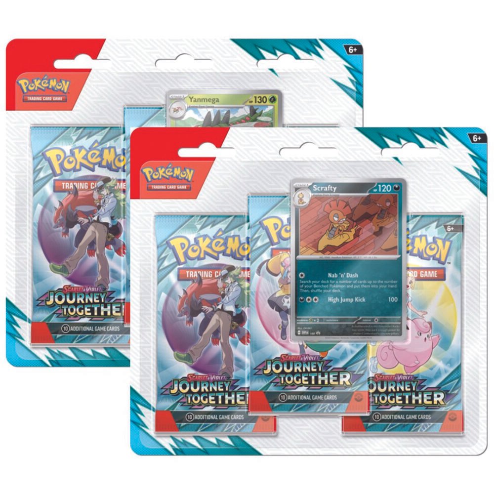 Pokémon TCG: Scarlet & Violet - Journey Together - 3-Pack Blister King Of Cards