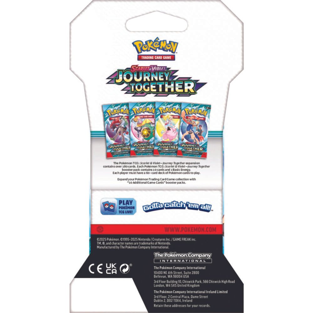 Pokémon TCG: Scarlet & Violet - Journey Together - Sleeved Booster King Of Cards